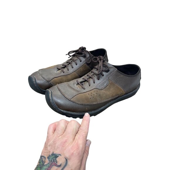 Keen Cush Mens Brown leather casual walk shoes sneakers sz 15 SKU 9605 - Picture 16 of 16